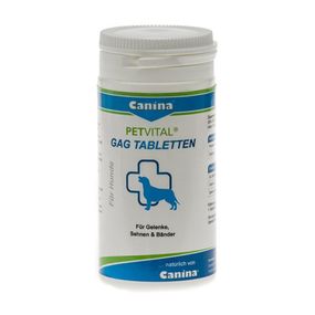 Витамины Canina PETVITAL GAG с глюкозамином для улучшения состояния связок у собак 90 табл