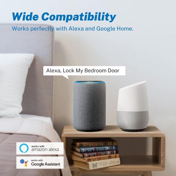 Дверний замок із ручками, з безключовим доступом, Bluetooth-клавіатурою, зі сканером | Зображення 5