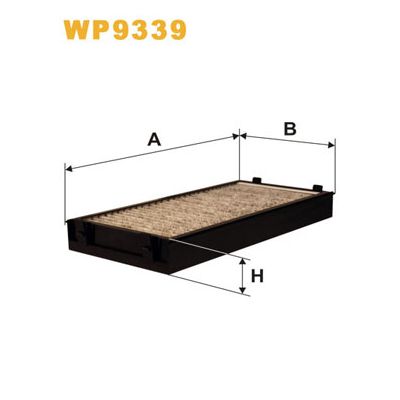 Фильтр салона Wixfiltron WP9339