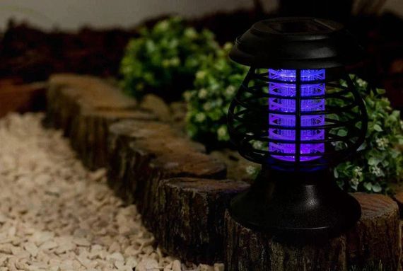 Світильник садовий антимоскітний Bug Zapper • Вуличний LED світильник-пастка від комарів і літаючих комах для саду, дачі, тераси та альтанки | Зображення 4
