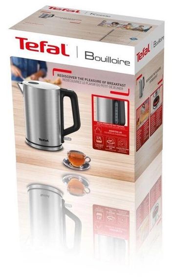 Електрочайник Tefal KI513D10 1,7 л сiрий | Зображення 1