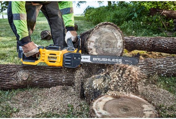 Пила ланцюгова акумуляторна безщіткова Довжина шини 50 см DeWALT DCMCS575X1 | Зображення 7