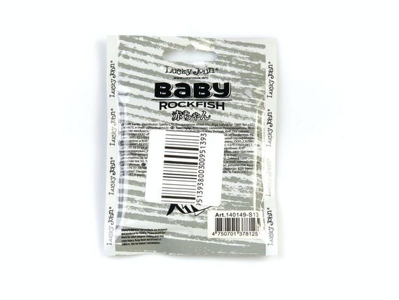 Виброхвост 1,4" LJ Лаки Джон Baby Rockfish 140149-S13 | Зображення 1
