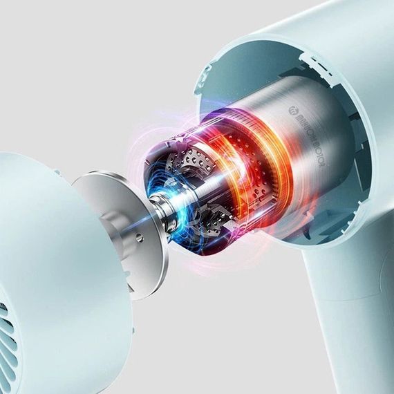 Фен Enchen Hair dryer AIR 2 Plus 1800 Вт голубой | Зображення 3