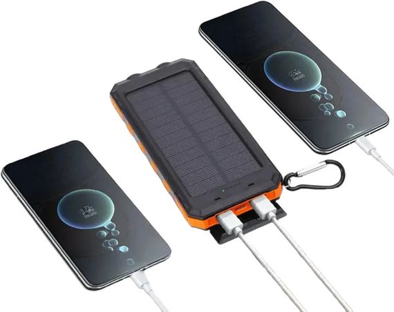 Повербанк 50000 мАг із сонячною батареєю, 2хUSB + ліхтарик XPRO (234574900_456) | Зображення 9