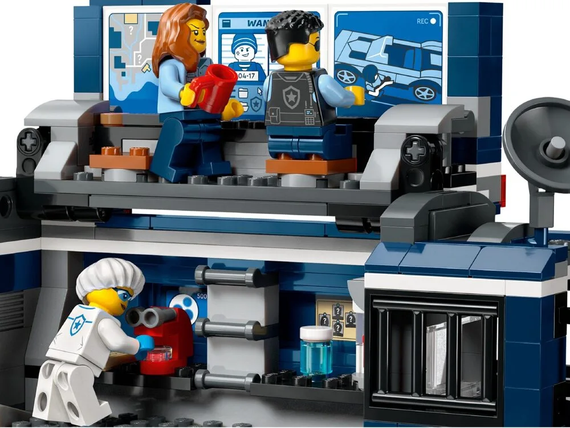 Конструктор LEGO City Передвижная полицейская криминалистическая лаборатория 60418 | Зображення 3