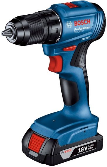 Bosch Акумуляторний дриль-шуруповерт GSR 185-LI, 2 акумулятора 2.0 Ah, ЗП GAL 18V-20, кейс (0.601.9K3.000)