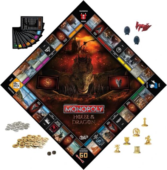 Настільна гра Monopoly. House Of The Dragon (Монополія. Дім Драконів (англійською) | Зображення 2