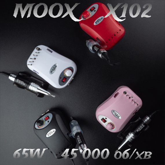 Рожевий фрезер Moox X102 45тис. об/хв, 65W для манікюру і педикюру | Зображення 7