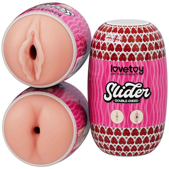 Мастурбатор - Slider Double-Ended Masturbator Ass and Vagina Flesh Sex Aura
