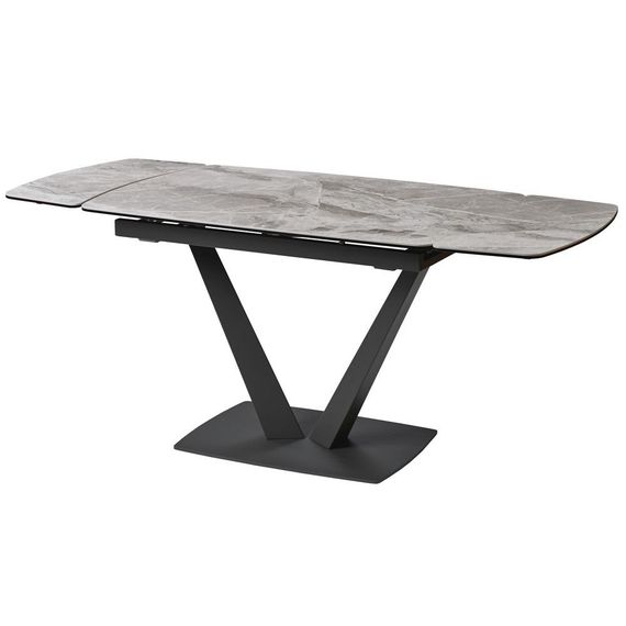 Стол керамический Concepto ELVI LIGHT GREY 120-180 см серый | Зображення 1