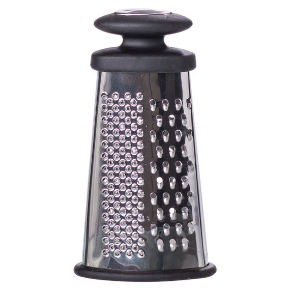 Овальная терка для овощей и фруктов 8×4×15.5 (см) многофункциональная из нержавейки HP-8-16 | Зображення 1