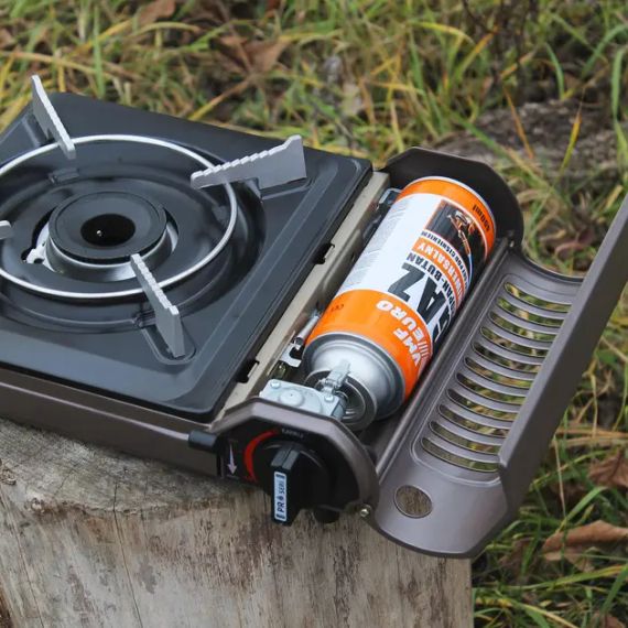 Портативная газовая плита-обогреватель Orcamp с пластиковым кейсом | Зображення 2