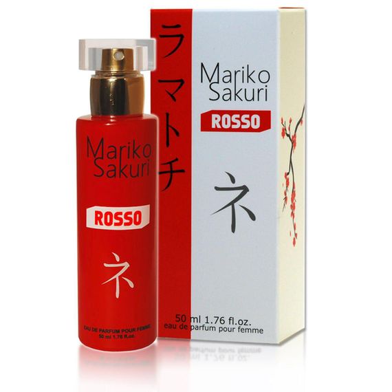 Парфуми з феромонами - Aurora Mariko Sakuri Rosso Women, 50 мл Sex Aura