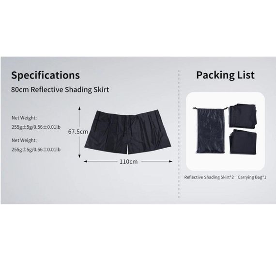 Спідниця для Софтбоксу Ulanzi Vijim 80cm (UV-L109 LAS005) | Зображення 5