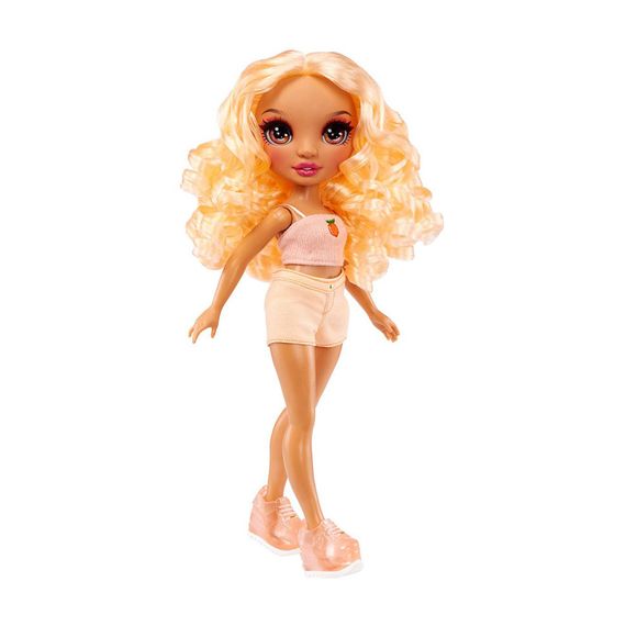 Дитяча ігрова лялька Персик Rainbow High 987970 серії "ОРР" з аксесуарами | Зображення 2
