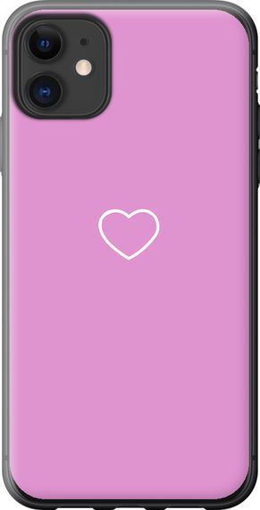 Чехол на iPhone 11 Сердце 2 "4863u-1722-17620"