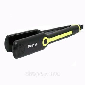 Праска для волосся Kemei KM-2116 з турмаліновим покриттям | Плойка гофре