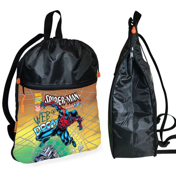 Школьный рюкзак детский Человек-паук + Сумка для обуви спортивной формы рюкзак-мешок мальчику (01892) | Зображення 1