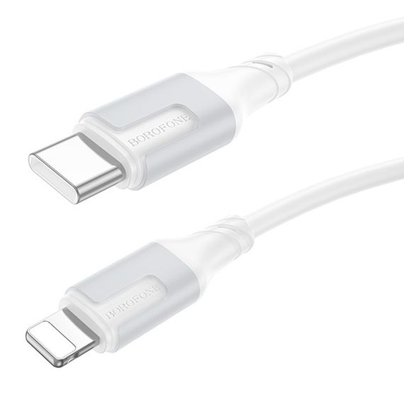 Дата кабель Borofone BX101 Creator 27W Type-C to Lightning (1m) | Зображення 1