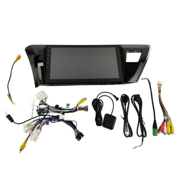 Штатна автомагнітола Toyota Corolla EX 2007 (9") Android 10.1 (4/32) чорний (MER-14138_5408) | Зображення 3