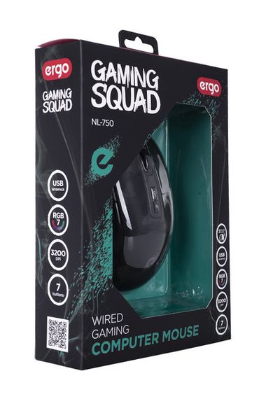 Мышь ERGO NL-750 USB Gaming Mouse | Зображення 7
