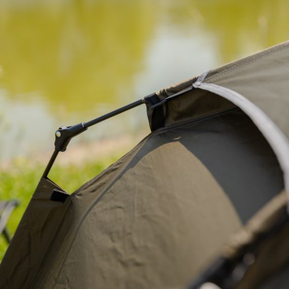 Палатка автоматическая 3 местная 240×210×130 (см) кемпинговая с тентом туристическая намет Camping Lugi LU-020 | Зображення 4