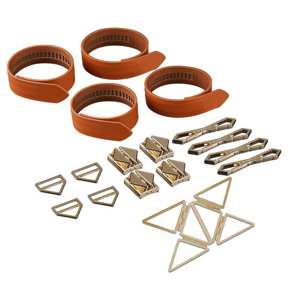 Набір для зв'язування LOCKINK Hogtie Set - Brown | Зображення 1