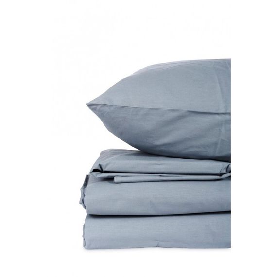 Комплект постельного белья Monoton Grey SoundSleep бязь полуторный | Зображення 2