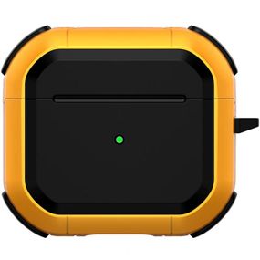 Футляр протиударний Black ed. для навушників Airpods 3 Yellow