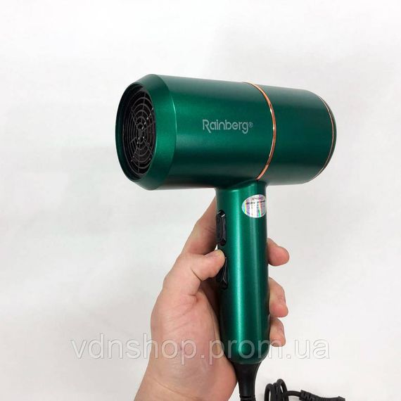 Якісний фен для волосся Rainberg RB-2211, Потужний фен для швидкого укладання волосся YE-97 | Зображення 8