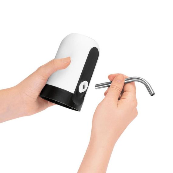 Електрична помпа для води CHARGING PUMP, Біла / Автоматичний дозатор для води / Насадка на бутель | Зображення 3