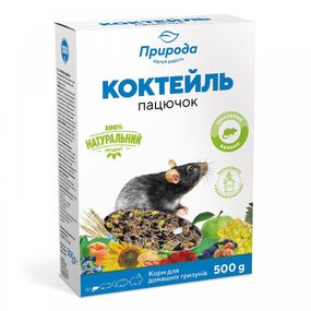Корм Природа Коктейль «Крыска» для крыс, 500 г