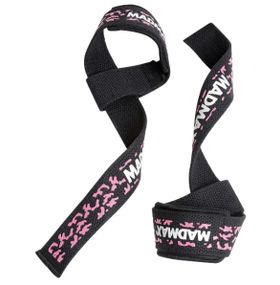 Лямки для тяги MadMax Camo Power Wrist Straps Camo/Pink (MFA-275-PNK-U)