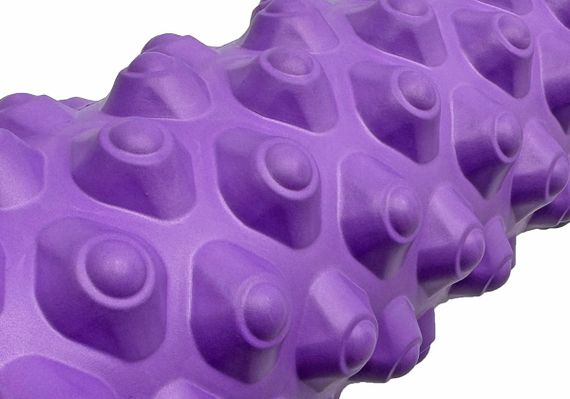 Масажний ролик EasyFit Grid Roller Extreme 33 см Фіолетовий (EF-2023-V) | Зображення 2