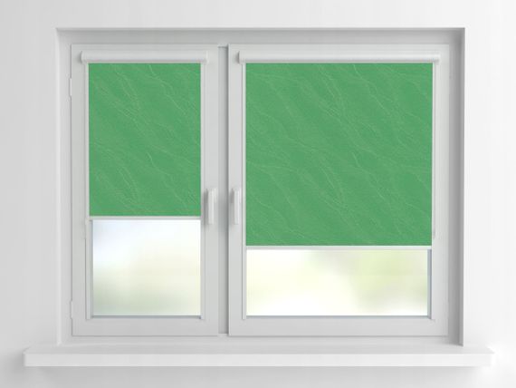 Рулонна штора Rolets Вода 2-2159-975 97.5x170 см закритого типу Зелена