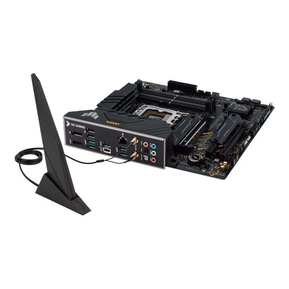 Материнcька плата ASUS TUF GAMING B660M-PLUS WIFI s1700 B660 4xDDR5 M.2 HDMI DP Wi-Fi BT mATX 90MB1AZ0-M1EAY0 | Зображення 6