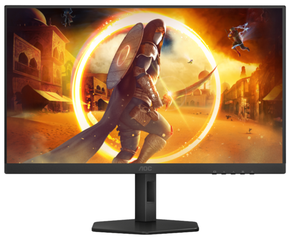 Монiтор 27" AOC Q27G4XF Black/Grey | Зображення 1