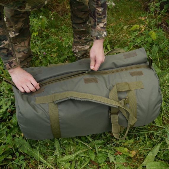 Сумка-баул Kiborg 80л олива | Зображення 9