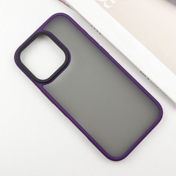TPU+PC чохол Metal Buttons для Apple iPhone 16 Pro Max (6.9") | Зображення 2