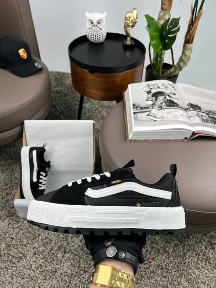 Мужские кроссовки New Vans Old Skool MTE-1 Gore-Tex Black White (топ качество) 43 27,5 | Зображення 7