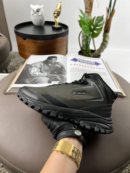 Кросівки зимові Trailstorm Khaki Fur Хутро А3292 | Зображення 5