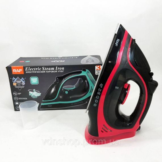 Праска для різного одягу RAF R.1250 2200 Вт, Парова праска для свіжості одягу керамічна парова PZ-91 | Зображення 4