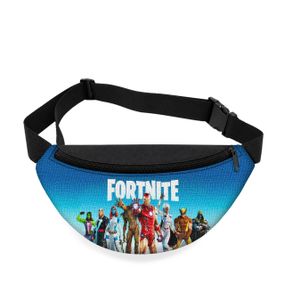 Дитяча сумка-бананка Fortnite 32х15 см на пояс або через плече (5928)