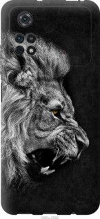 Чехол на Xiaomi Poco M4 Pro Лев из силикона FCh_081903