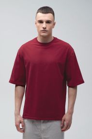 Чоловіча Футболка Sun`s House  розмір: L\XL Бордовий (арт. RY-U0104M-Burgundy)