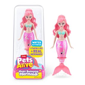 Интерактивная игрушка Pets Alive S1 – Волшебная русалочка Розовая звезда