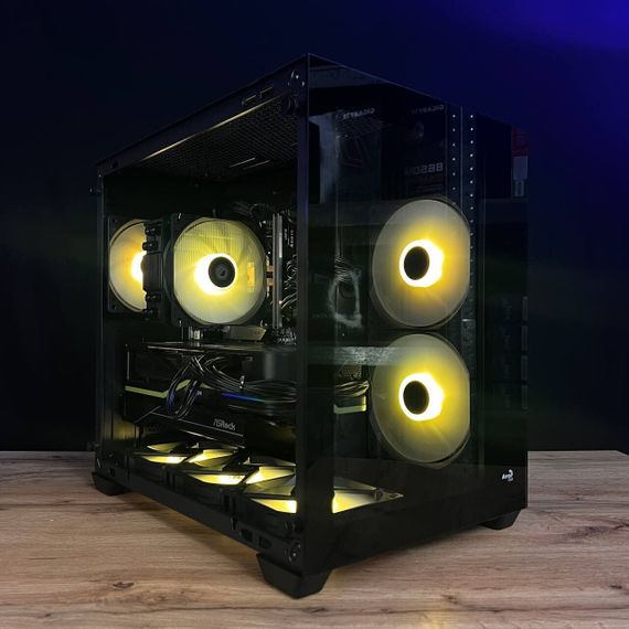 Збірка на замовлення:  ігровий ПК AeroCool Dryft Mini Tower / AMD Ryzen 5 7500F (6 (12) ядер по 3.7 - 5.0 GHz) / 32 GB DDR5/1000 GB SSD M.2/AMD Radeon RX 7800 XT, 16 GB GDDR6, 256-bit/800W | Зображення 1