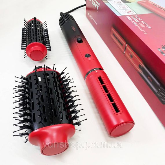 Фен для укладки любых волос, Фен-щетка для гладких волос Фен-брашинг Фен стайлер VZ-17 | Зображення 8