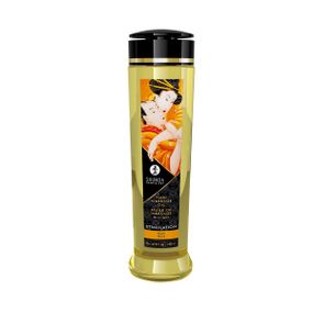 Масажна олія Shunga Stimulation  – Peach (240 мл)  натуральна зволожувальна sexstyle